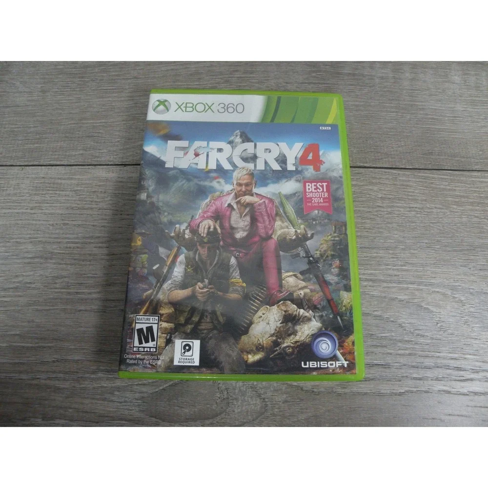 Far Cry 4 - Microsoft Xbox 360 (NTSC) - No Manual